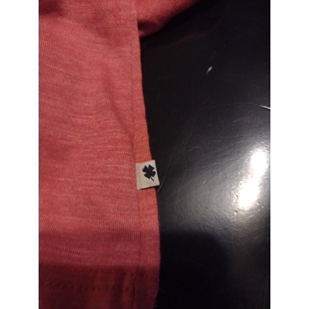 NWT Women's Lucky Brand 1990 L.A. California Live Free Polo Shirt Size XL Red - Picture 6 of 11